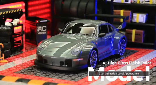Porsche 993 Turbo 4WD RC Drift Car 1:24