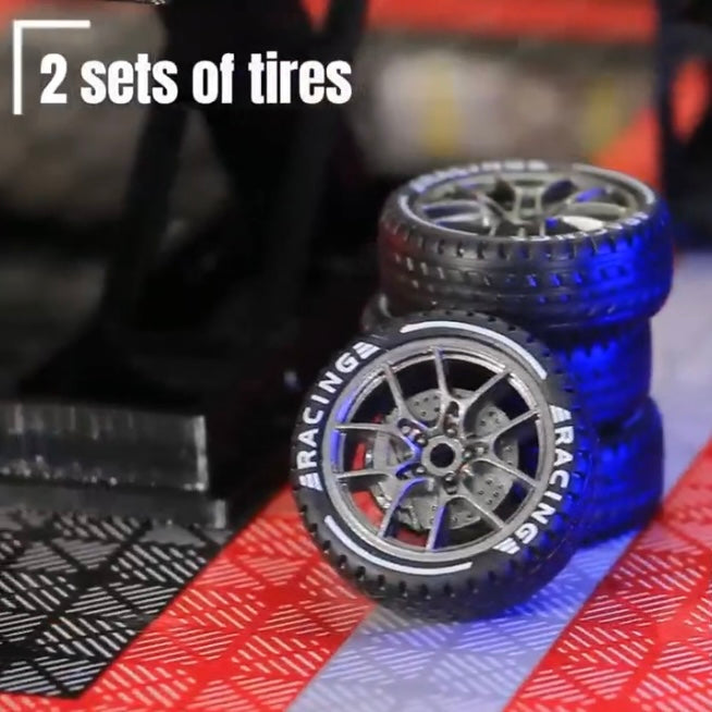 Porsche 993 Turbo 4WD RC Drift Car 1:24