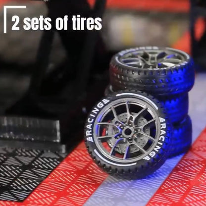 Porsche 993 Turbo 4WD RC Drift Car 1:24