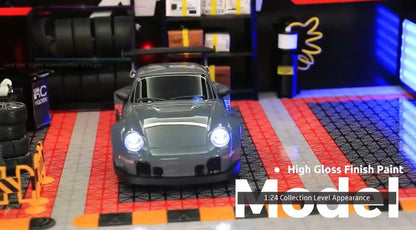 Porsche 993 Turbo 4WD RC Drift Car 1:24